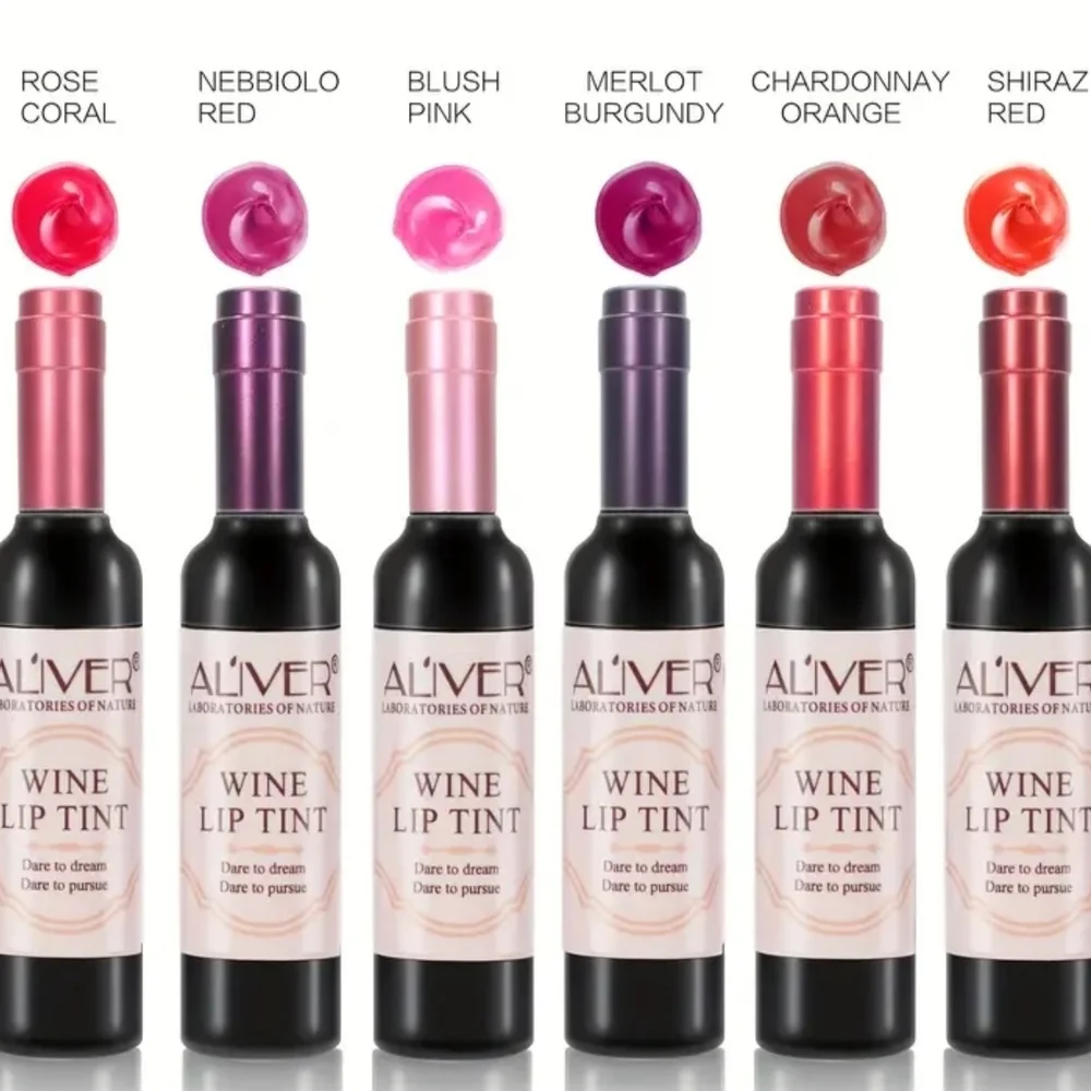 1pc Wine Lip Tint - 6 Colors NIB! Cute Lippy In A Wine Bottle!